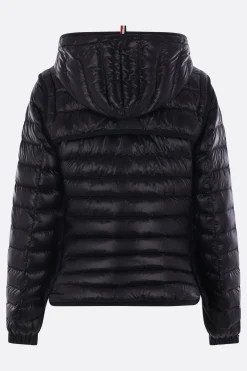 Capispalla>MONCLER GRENOBLE piumino Karura in nylon Nero