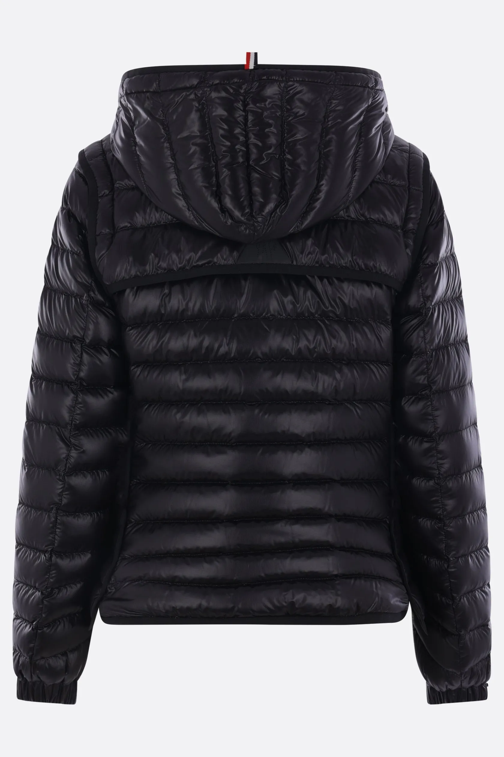 Capispalla>MONCLER GRENOBLE piumino Karura in nylon Nero