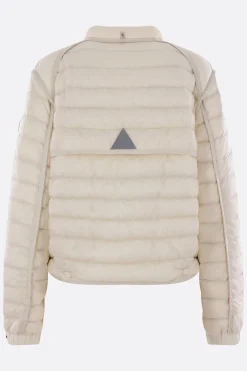 Capispalla>MONCLER GRENOBLE piumino Madulain in nylon Bianco