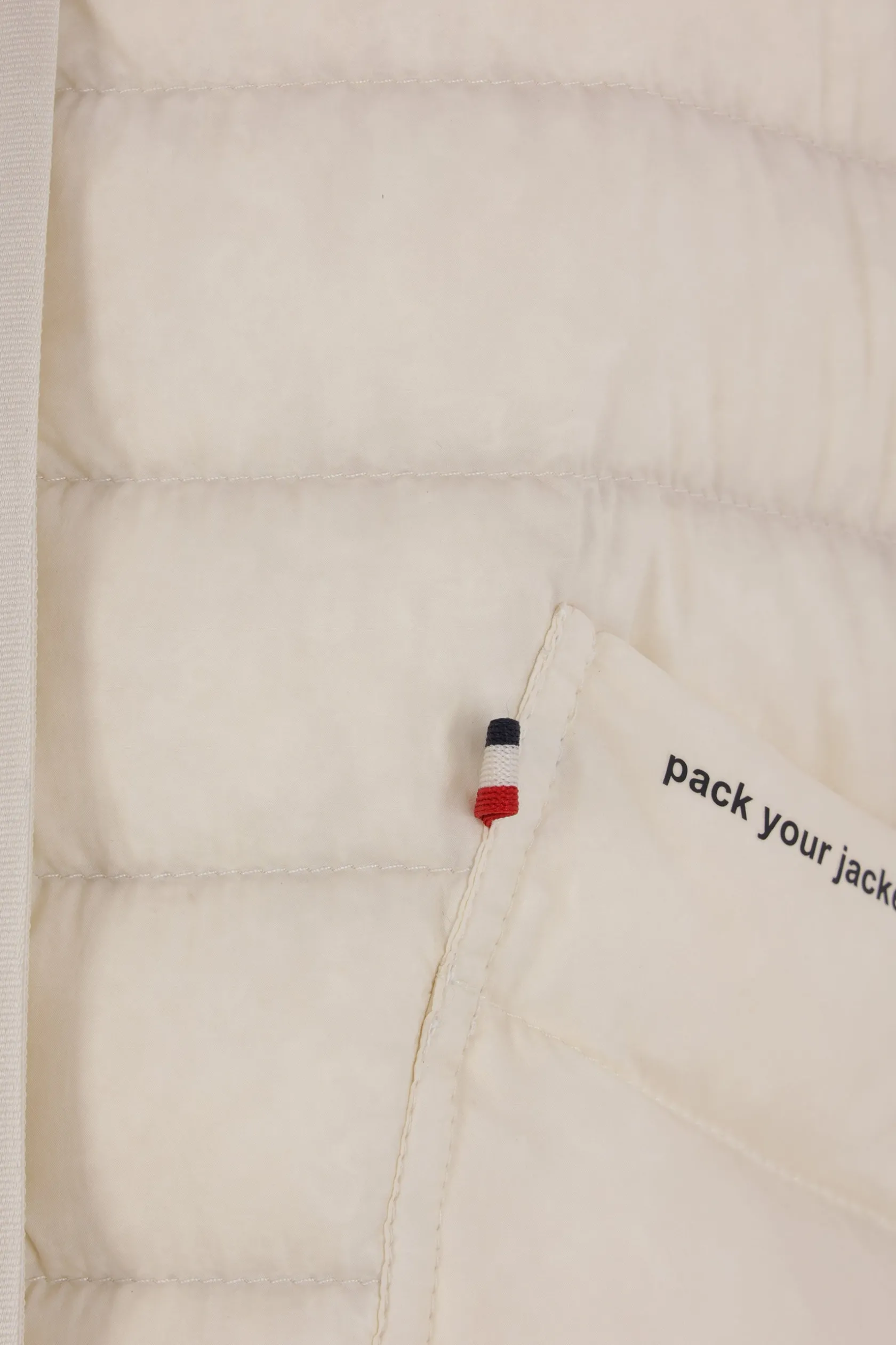 Capispalla>MONCLER GRENOBLE piumino Madulain in nylon Bianco