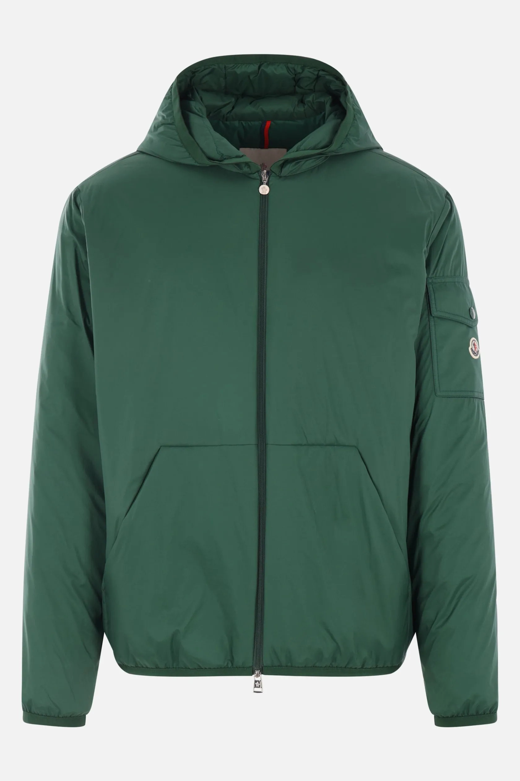 Capispalla>MONCLER piumino Monteynard in nylon Verde