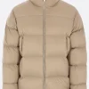 Capispalla>MONCLER piumino Tarn in nylon Neutro