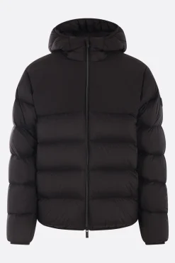 Capispalla>MONCLER piumino Veumont in nylon Nero
