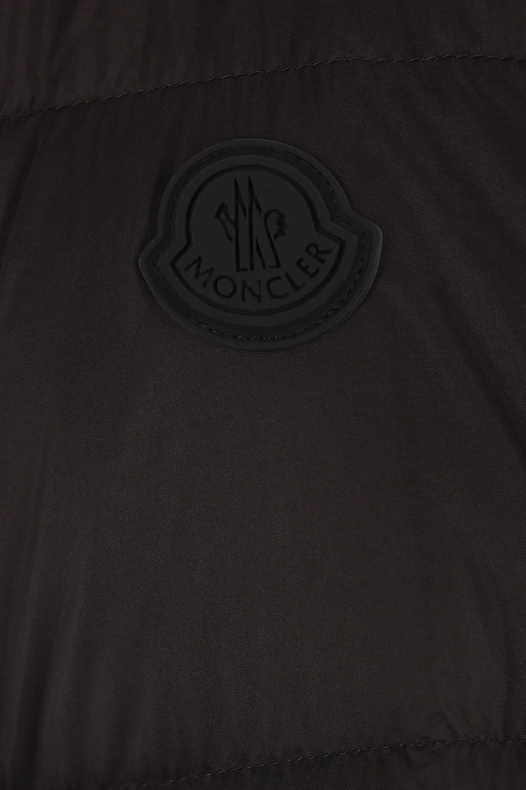 Capispalla>MONCLER piumino Veumont in nylon Nero