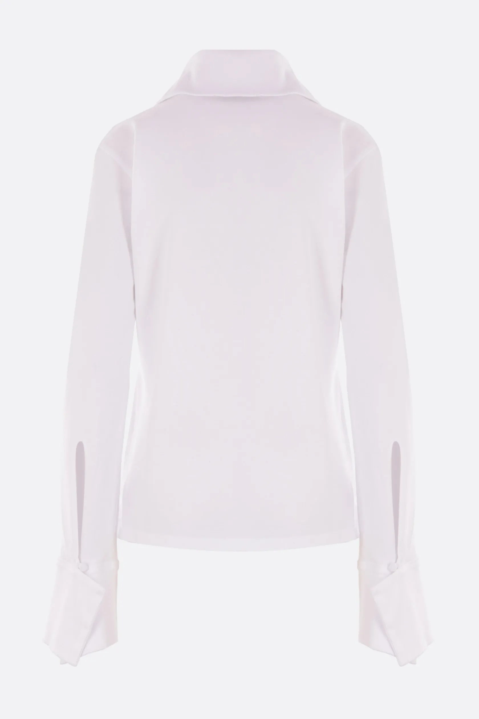 Topwear>DURAN LANTINK polo in piqué di cotone Bianco