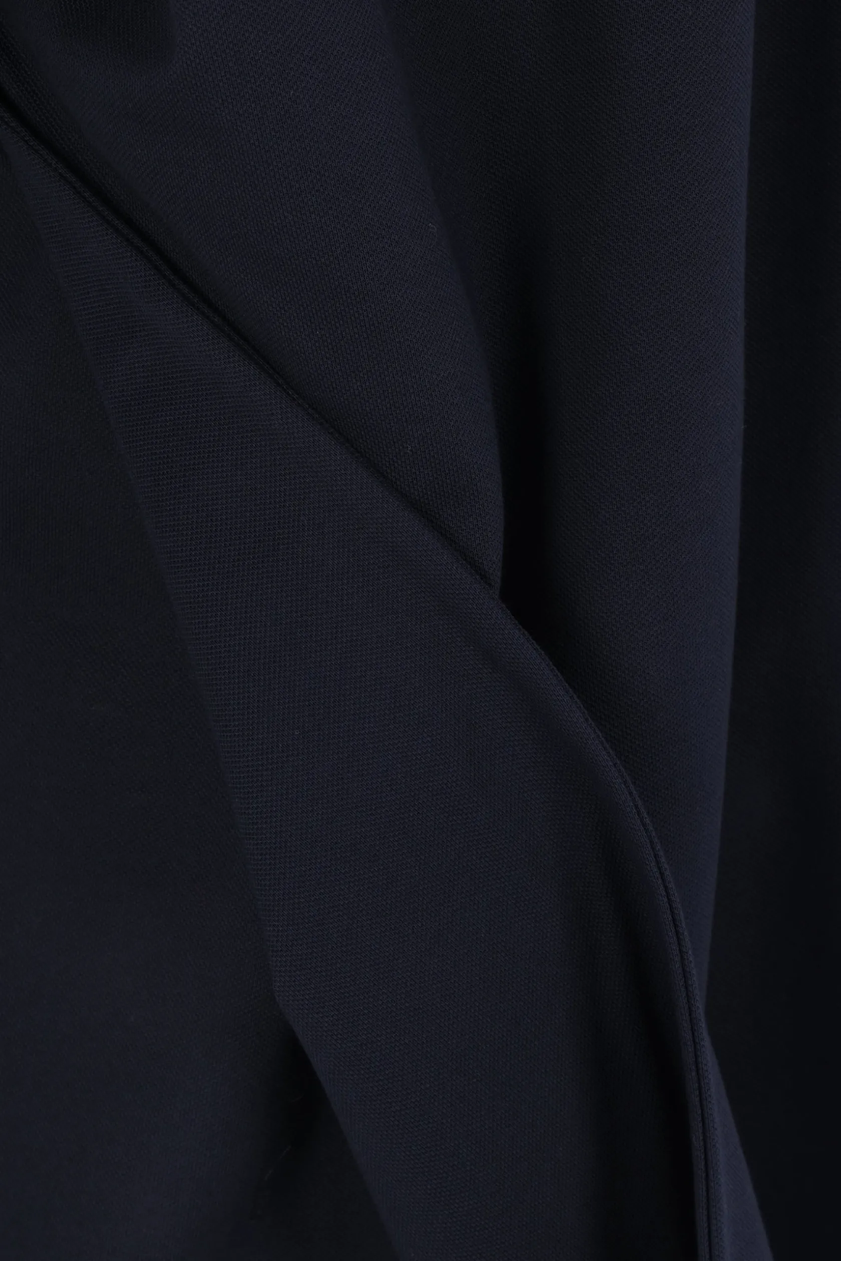 Topwear>BALENCIAGA polo oversize Interwined in piquet Blu