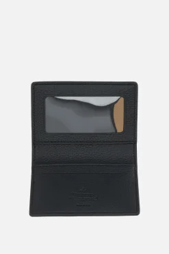 Piccola Pelletteria>VIVIENNE WESTWOOD porta carte in ecopelle Nero