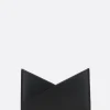 Piccola Pelletteria>MM6 porta carte Japanese 6 in pelle liscia Nero