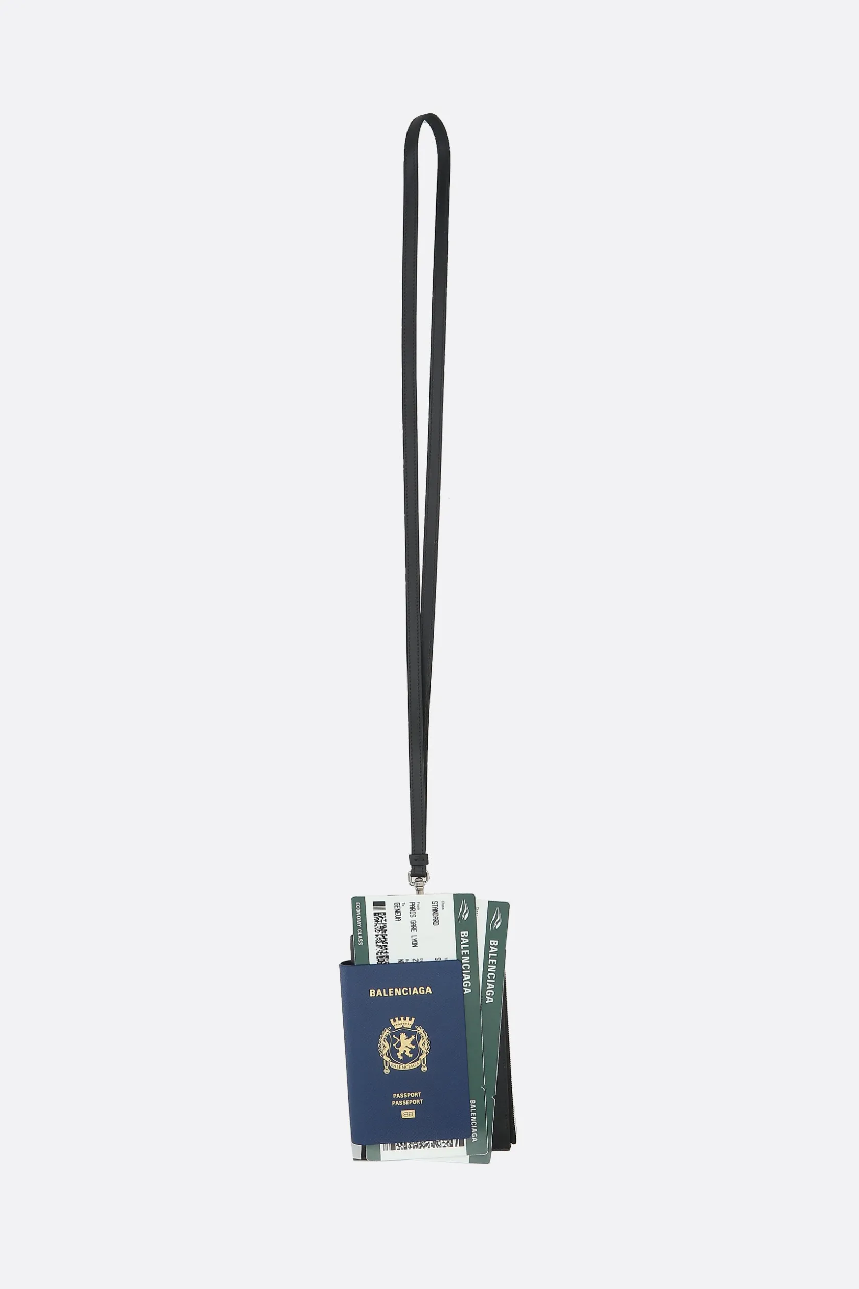 Piccola Pelletteria>BALENCIAGA porta smartphone Passport in pelle Multicolor