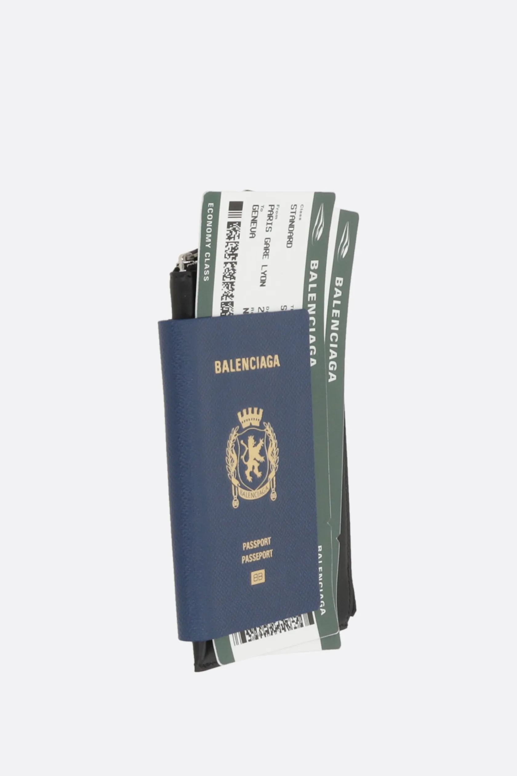 Piccola Pelletteria>BALENCIAGA porta smartphone Passport in pelle Multicolor