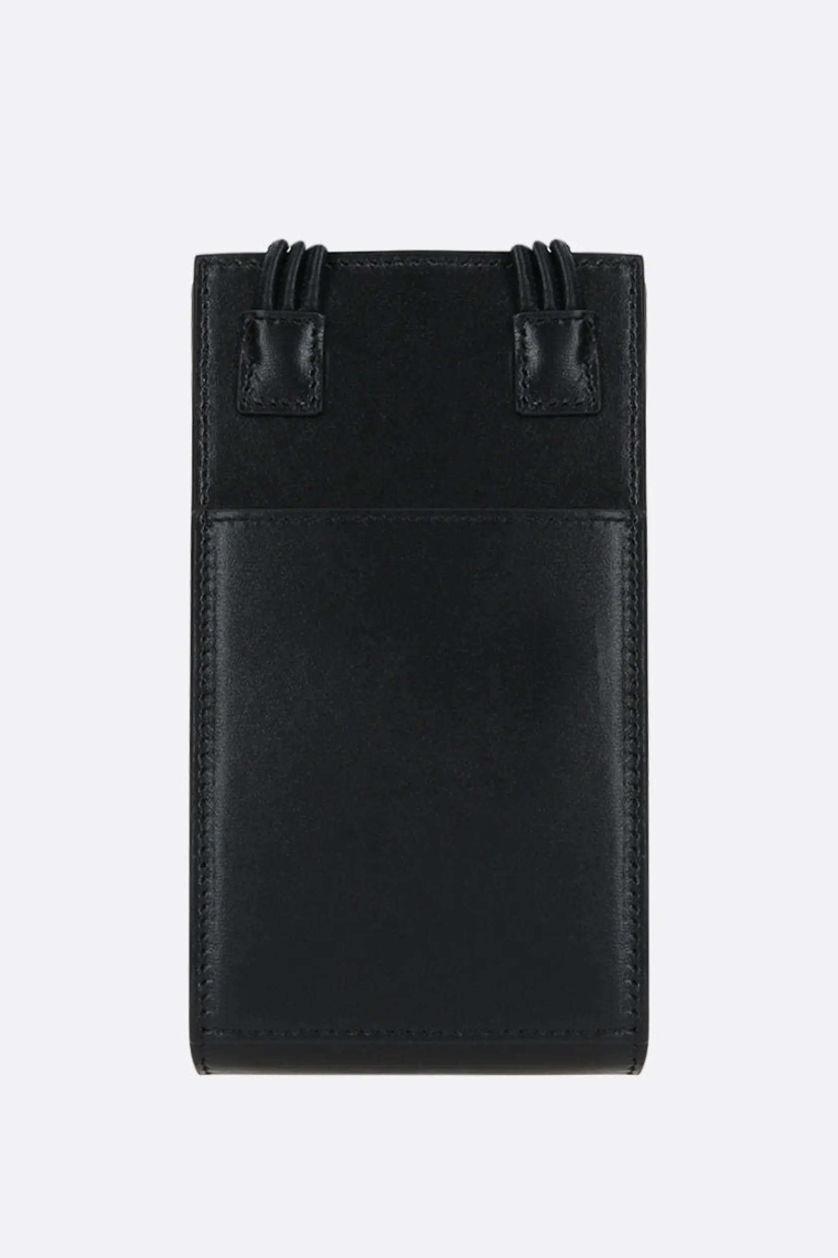 Accessori Da Indossare>JIL SANDER porta smartphone Tangle in pelle liscia Nero