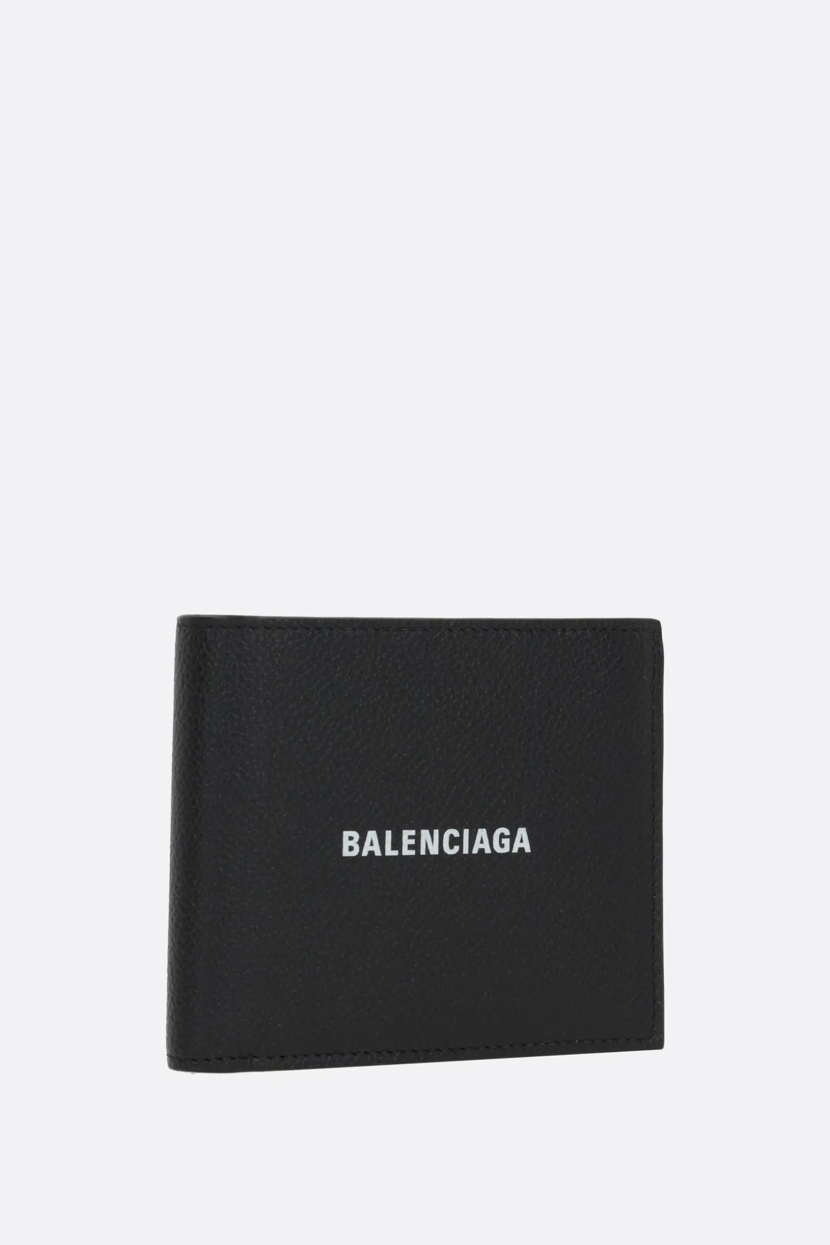 Portafogli>BALENCIAGA portafogli billfold Cash in pelle martellata Nero