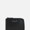 Portafogli>DISCORD YOHJI YAMAMOTO portafogli half-zip in pelle liscia Nero