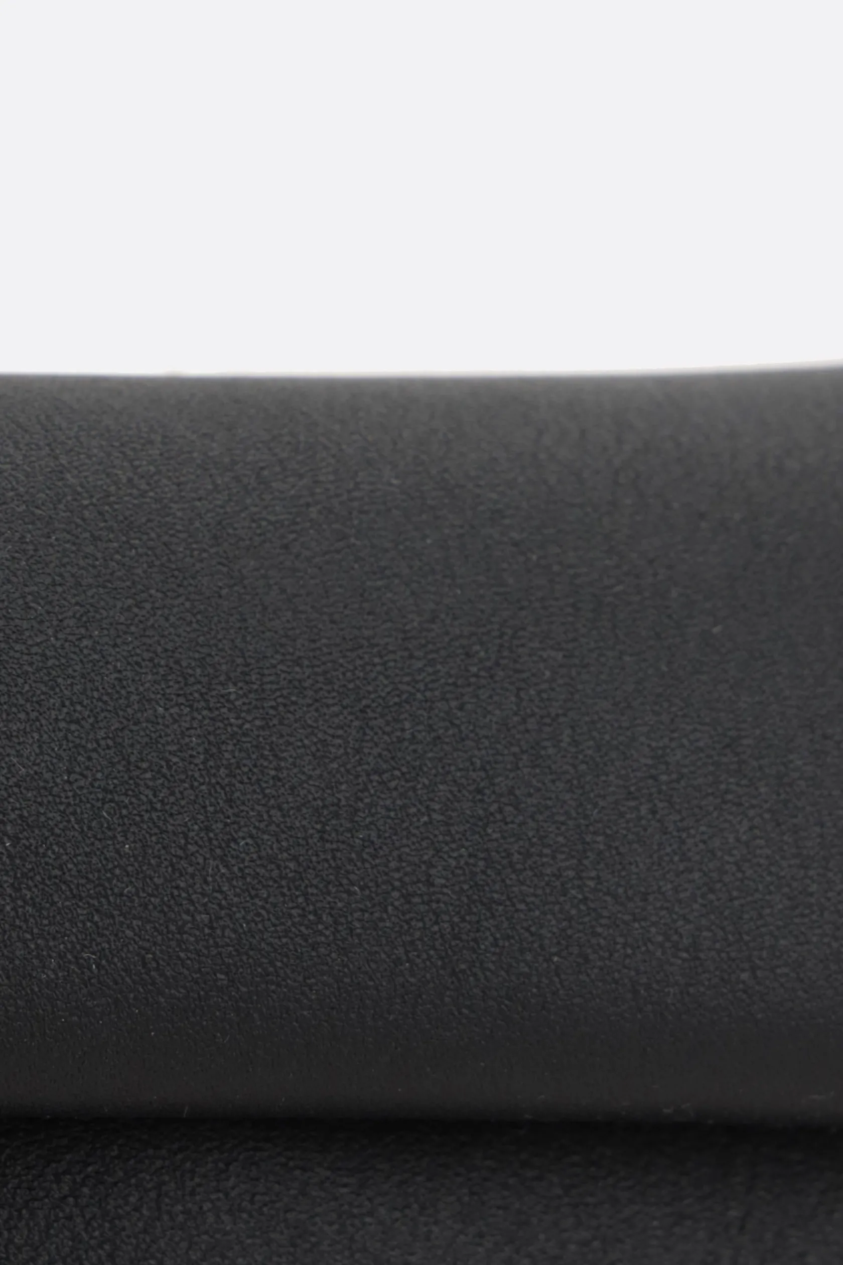 Piccola Pelletteria>JIL SANDER portamonete in pelle liscia Nero