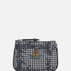Piccola Pelletteria>VIVIENNE WESTWOOD portamonete in tessuto Gingham Nero