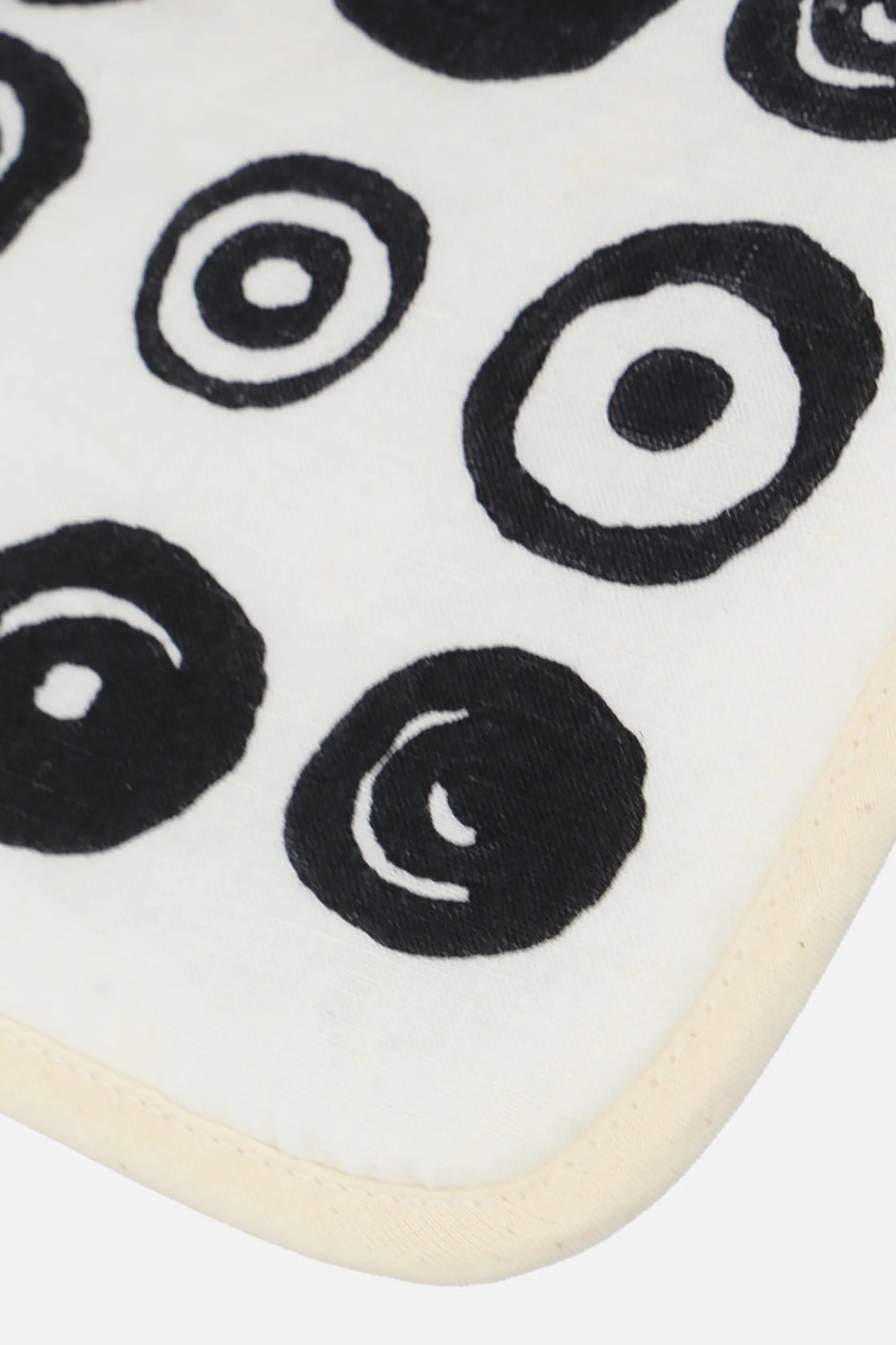 Lifestyle>10 CORSO COMO presina in lino stampa cerchi signature Bianco