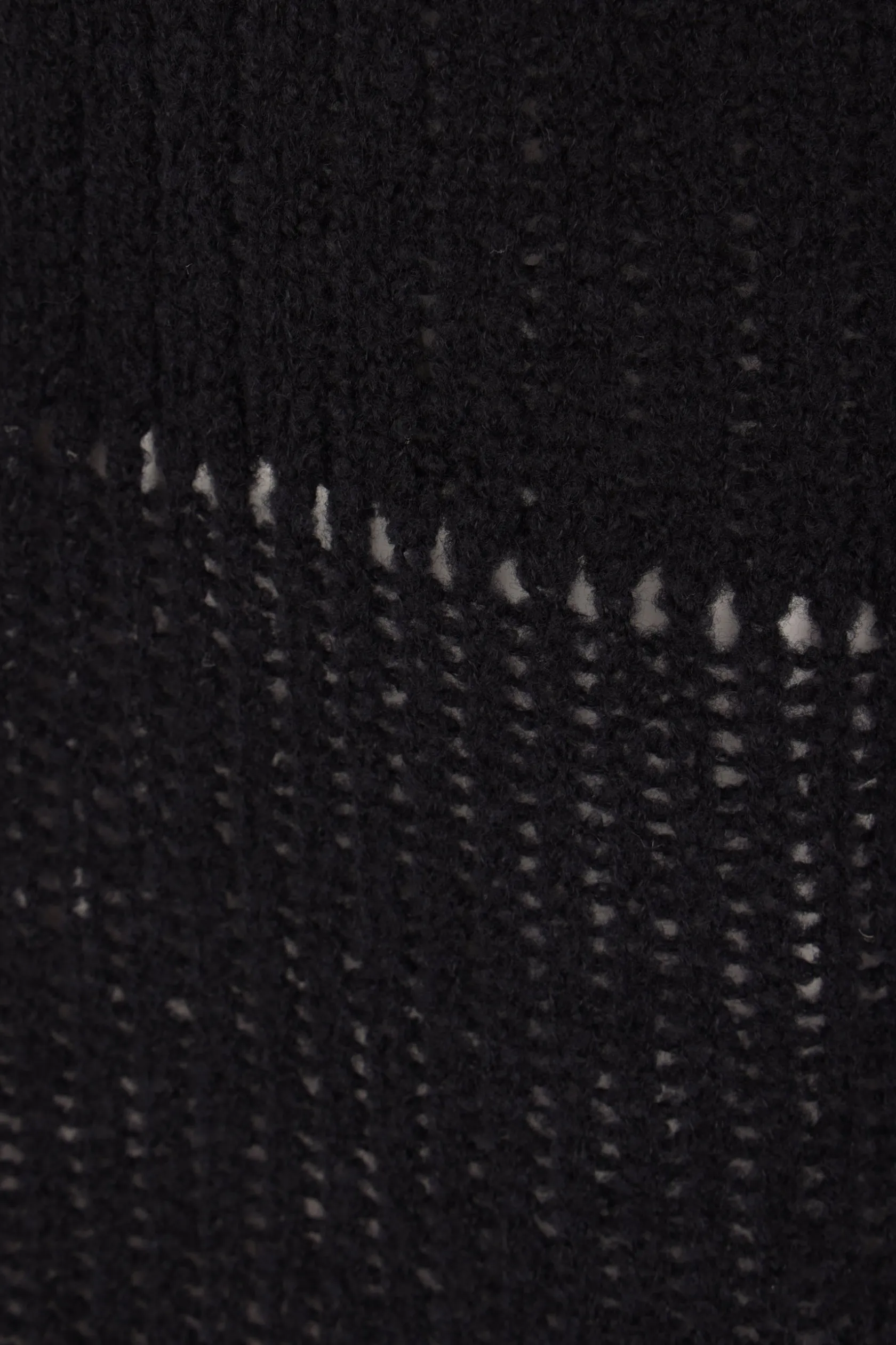 Topwear>RICK OWENS pulliover oversize in misto lana Nero