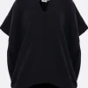 Topwear>COMME DES GARÇONS pullover balloon in maglia Nero