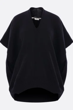 Topwear>COMME DES GARÇONS pullover balloon in maglia Nero