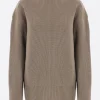 Topwear>RICK OWENS pullover Fisherman Tabard in lana Grigio