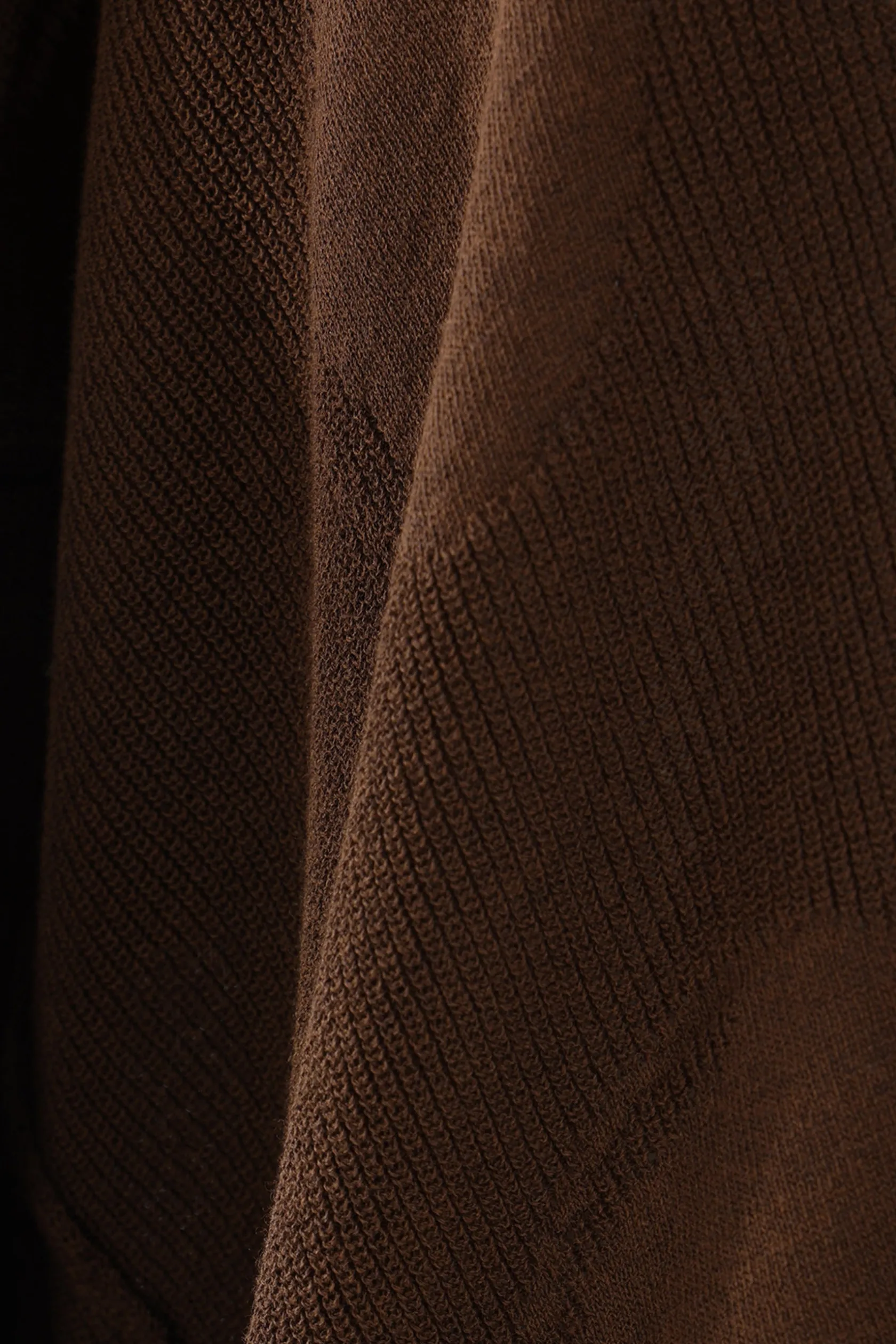 Topwear>UMA WANG pullover in cotone e seta Marrone