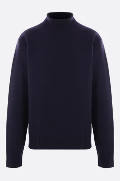 Topwear>JIL SANDER pullover in lana Blu