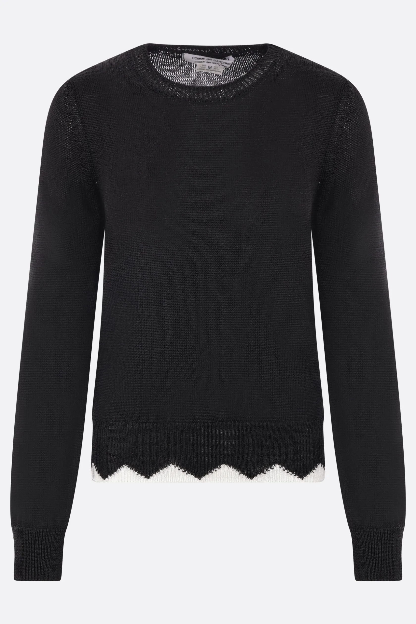 Topwear>COMME DES GARÇONS COMME des GARÇONS pullover in rayon Nero