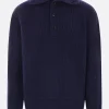 Topwear>DRIES VAN NOTEN pullover Mudra in lana Blu