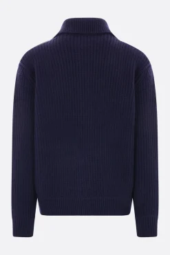 Topwear>DRIES VAN NOTEN pullover Mudra in lana Blu