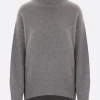 Topwear>ARCH4 pullover oversize World's End in cashmere Grigio