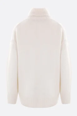 Topwear>ARCH4 pullover oversize World's End in cashmere Bianco