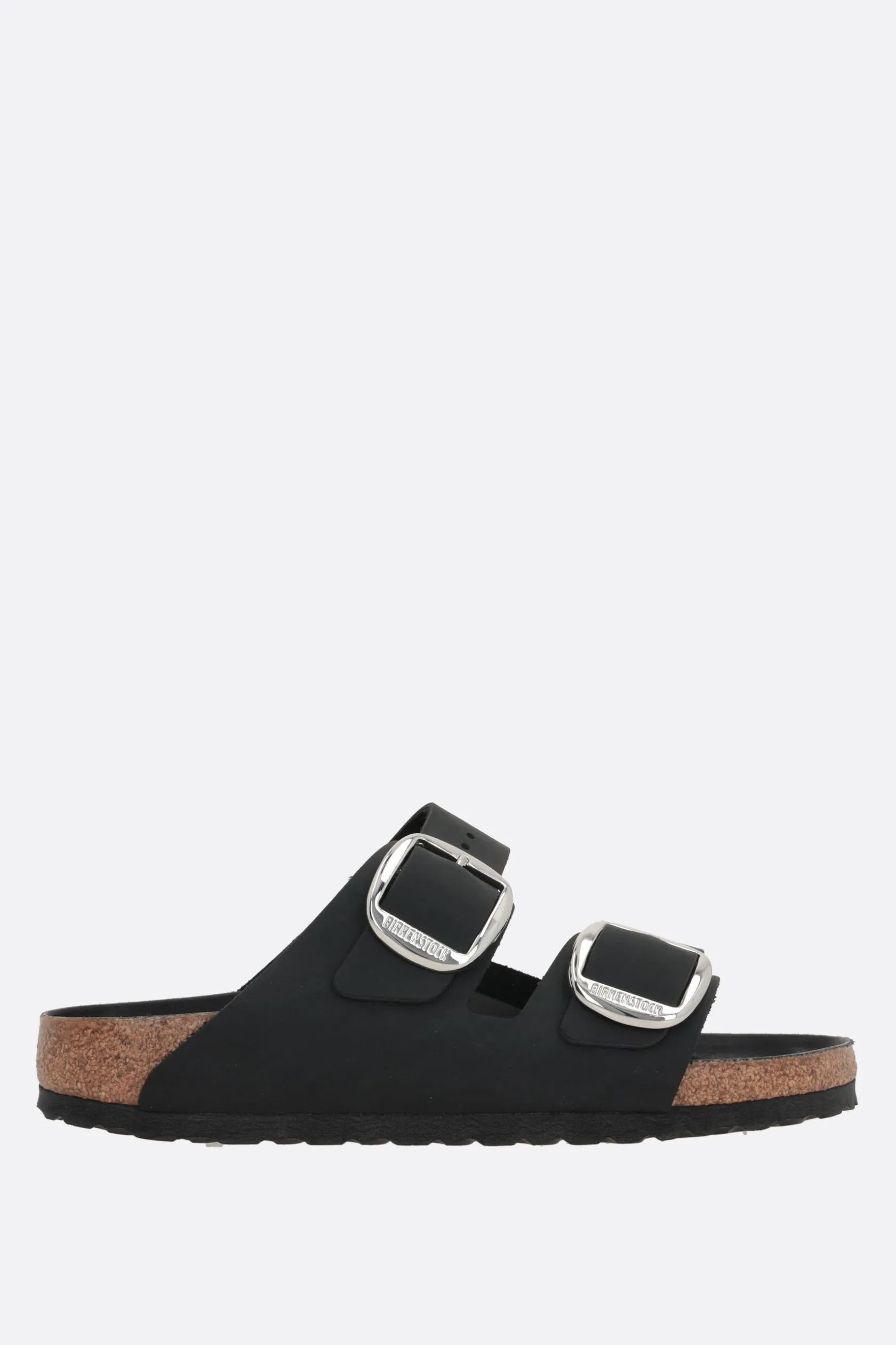 Sandali>BIRKENSTOCK sandalo flat Arizona Big Buckle in pelle oliata (Narrow Fit) Nero
