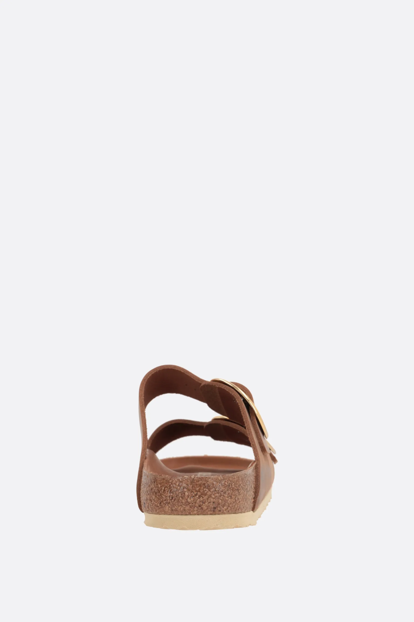 Sandali>BIRKENSTOCK sandalo flat Arizona Big Buckle in pelle oliata (Narrow Fit) Marrone