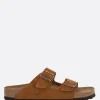 Sandali>BIRKENSTOCK sandalo flat Arizona BS in suede (Narrow Fit) Marrone