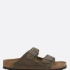 Sandali Flat>BIRKENSTOCK sandalo flat Arizona BS in pelle oliata (Narrow Fit) Marrone