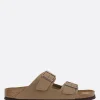 Sandali Flat>BIRKENSTOCK sandalo flat Arizona BS in nabuk (Narrow Fit) Marrone