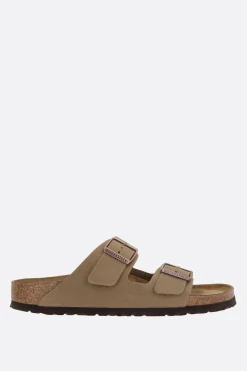 Sandali Flat>BIRKENSTOCK sandalo flat Arizona BS in nabuk (Narrow Fit) Marrone