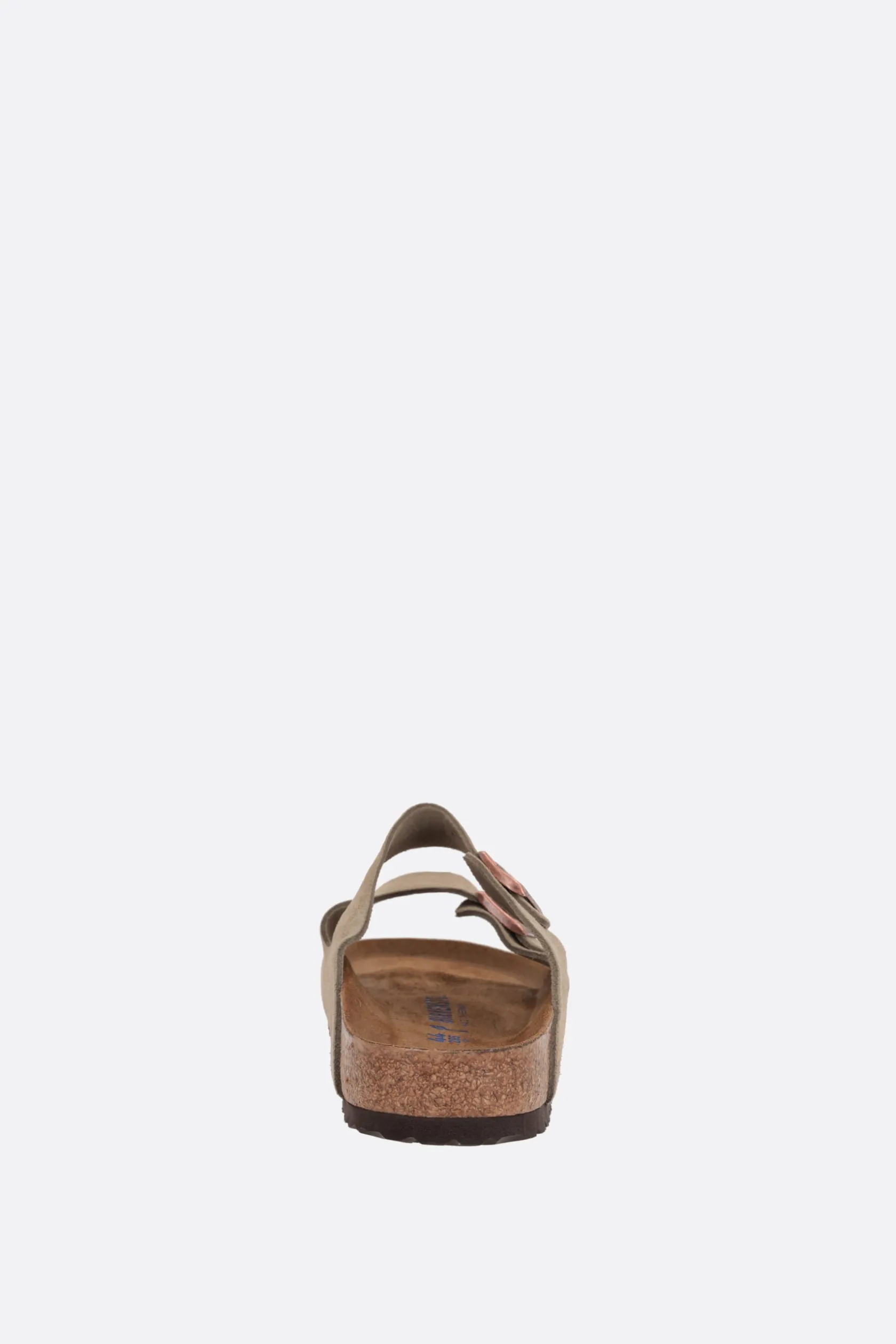 Sandali>BIRKENSTOCK sandalo flat Arizona BS in suede (Narrow Fit) Neutro