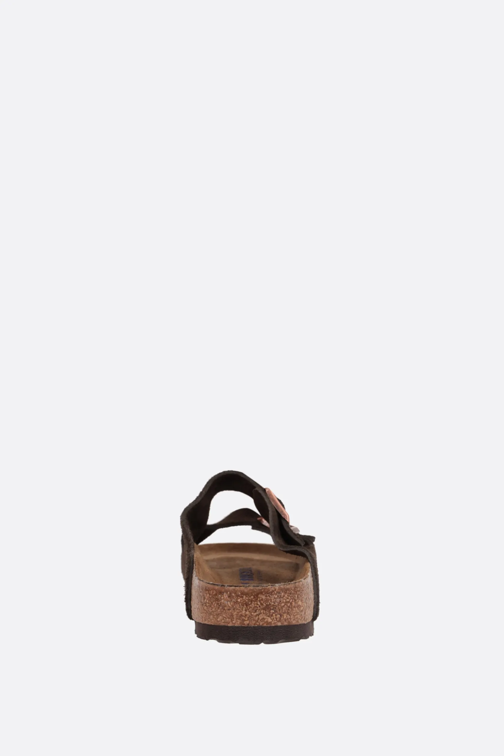 Sandali Flat>BIRKENSTOCK sandalo flat Arizona BS in suede (Narrow Fit) Marrone