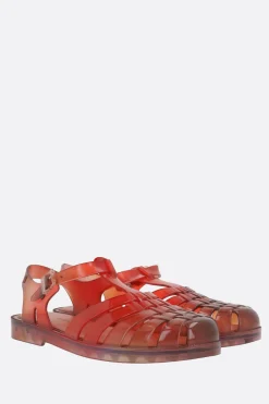 Sandali>NODALETO X MELISSA sandalo flat Melissa Possession + Nodaleto in gomma Rosso