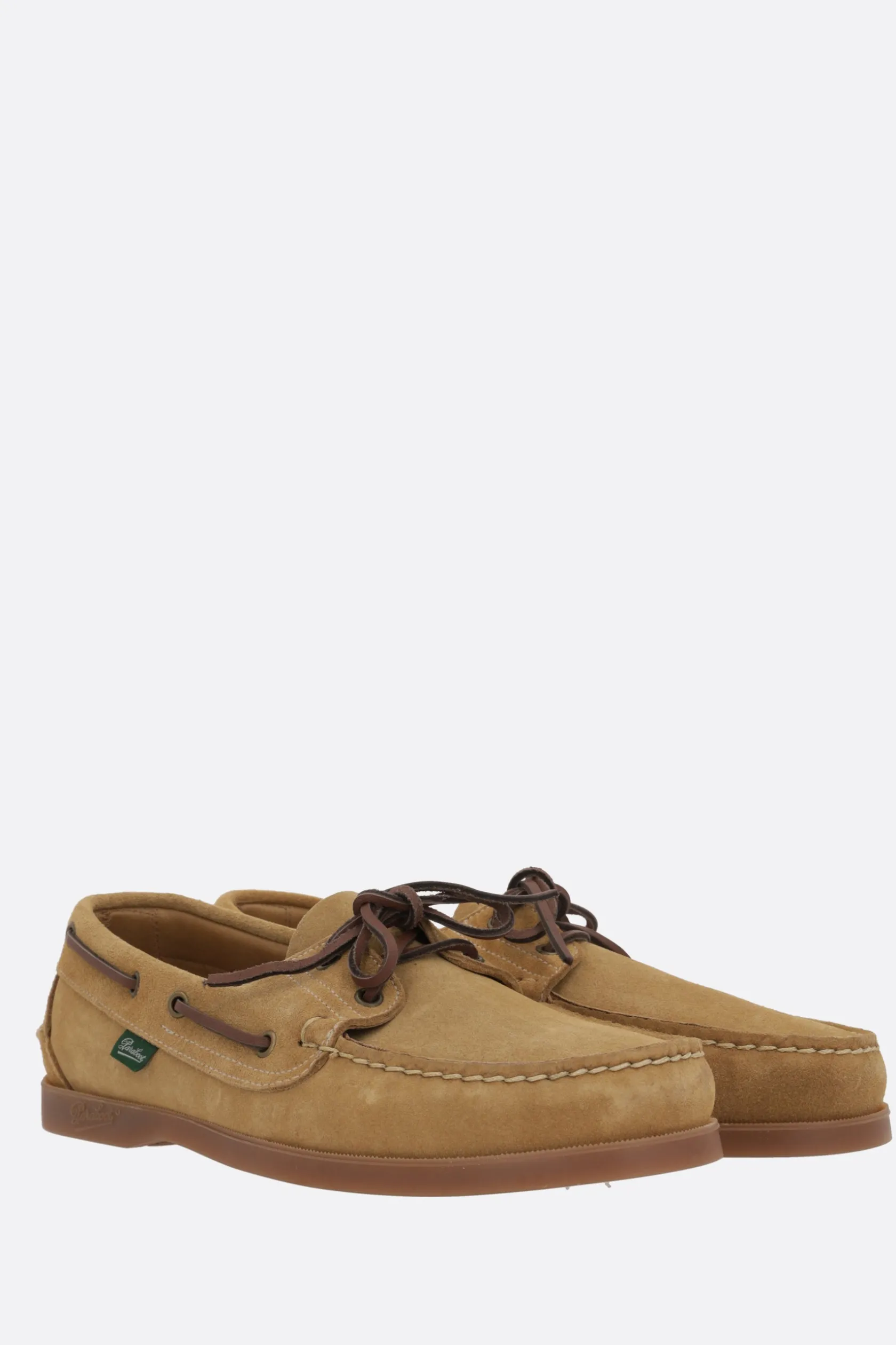 Scarpe Stringate>PARABOOT scarpa da barca Barth in suede Marrone