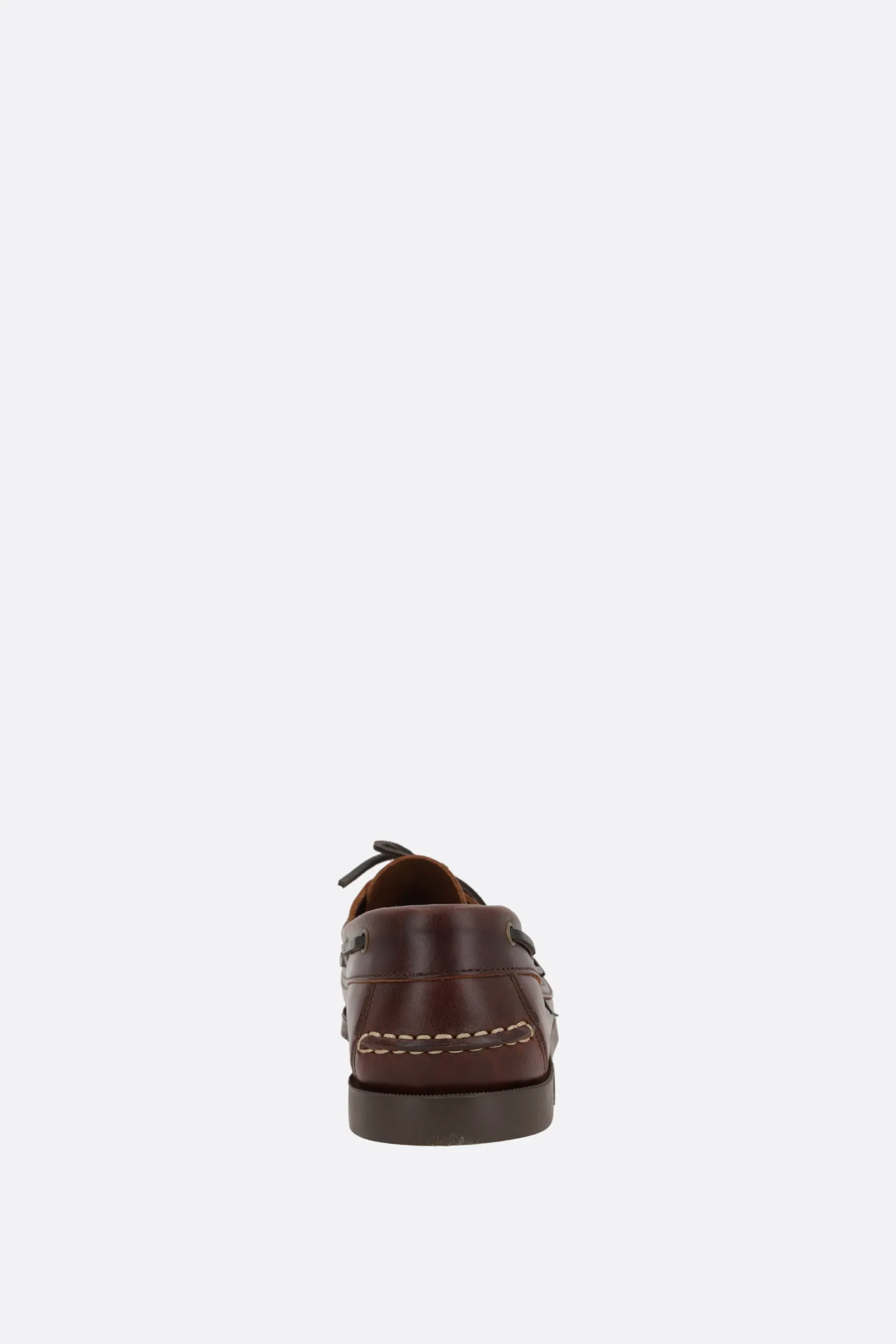 Scarpe Stringate>PARABOOT scarpa da barca Barth in pelle liscia Marrone