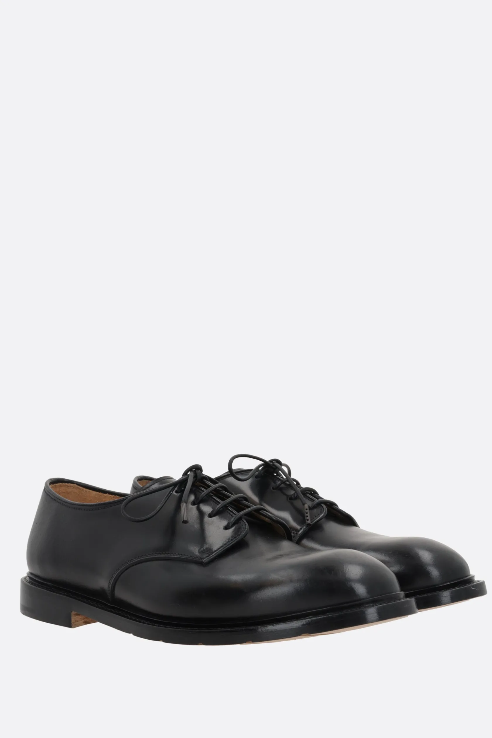 Scarpe Stringate>PREMIATA scarpa derby Callo in pelle liscia Nero