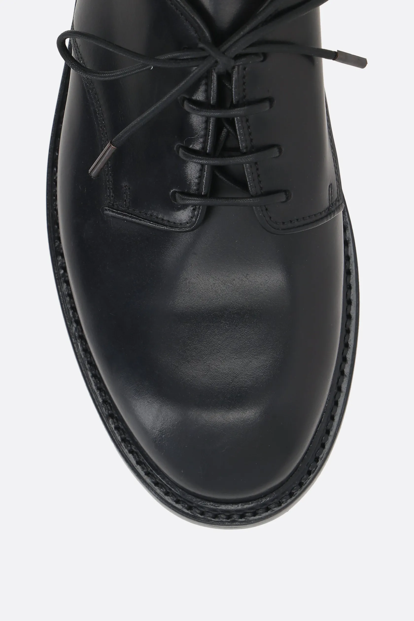 Scarpe Stringate>PREMIATA scarpa derby Callo in pelle liscia Nero