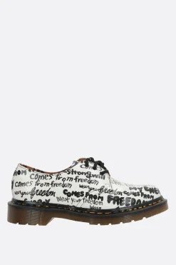 Scarpe Basse>COMME DES GARÇONS COMME des GARÇONS scarpa derby in pelle liscia stampata Multicolor