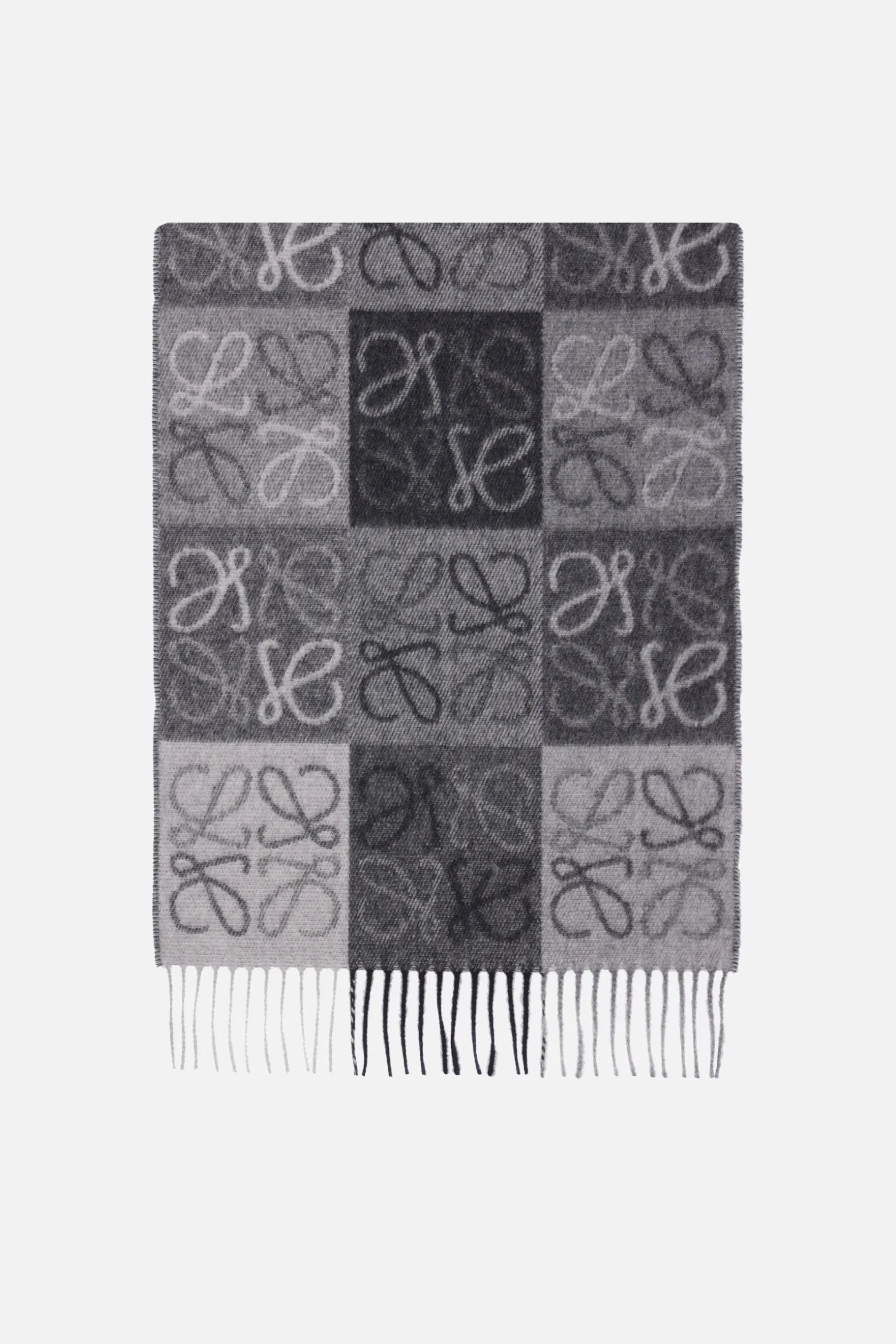 Accessori Da Indossare>LOEWE sciarpa Anagram in lana e cashmere Nero
