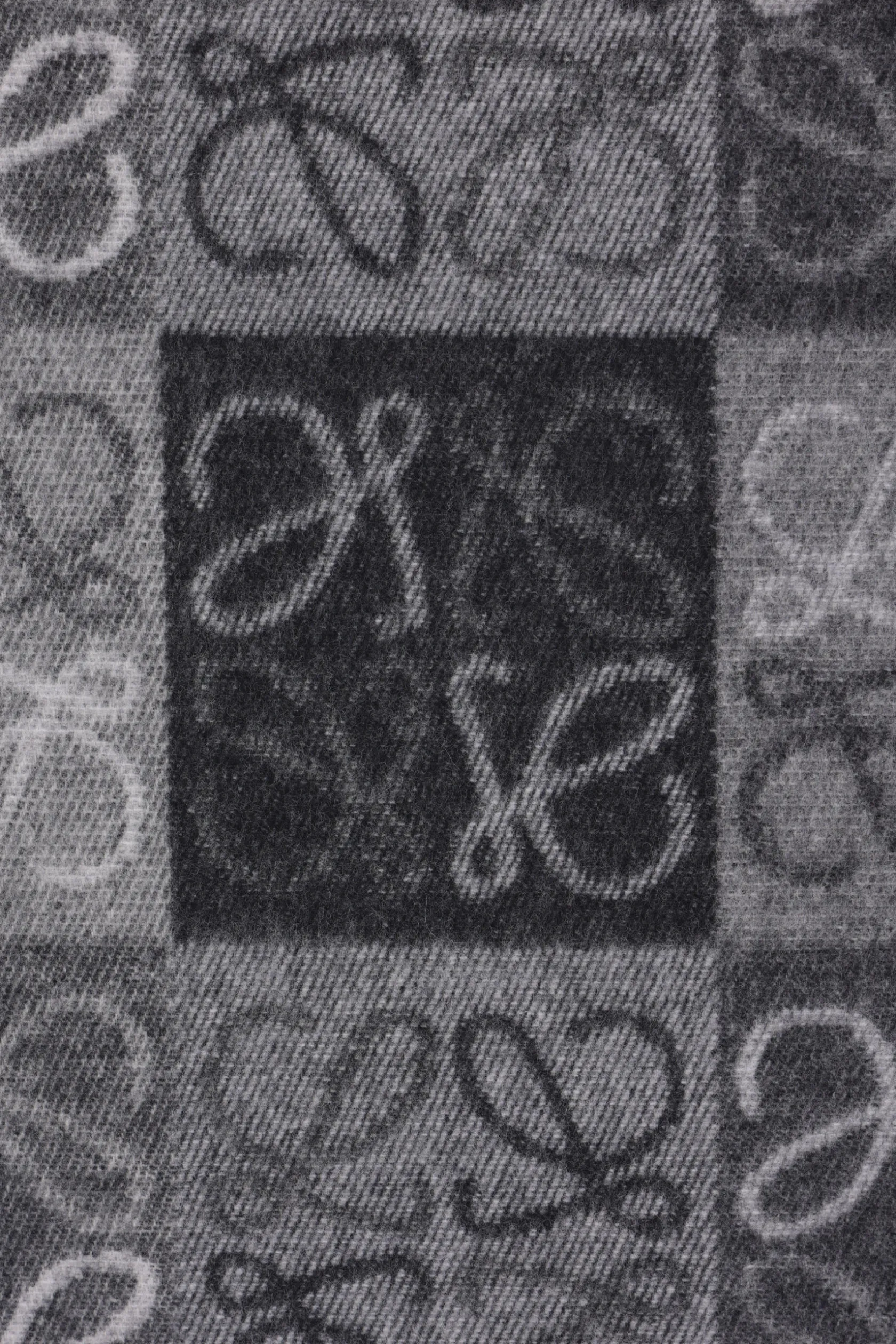 Accessori Da Indossare>LOEWE sciarpa Anagram in lana e cashmere Nero