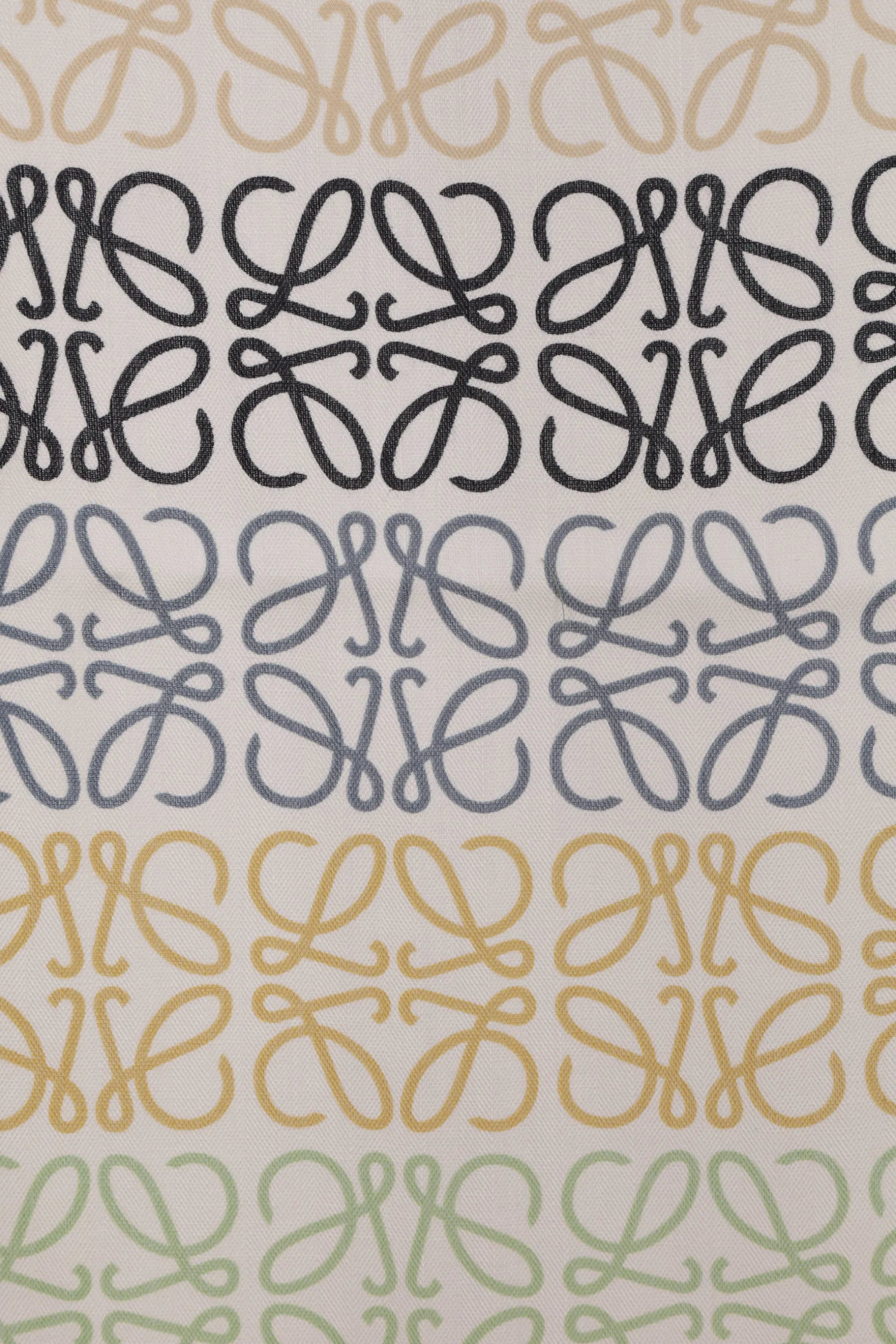 Accessori Da Indossare>LOEWE sciarpa Anagram Lines in lana, seta e cashmere Multicolor