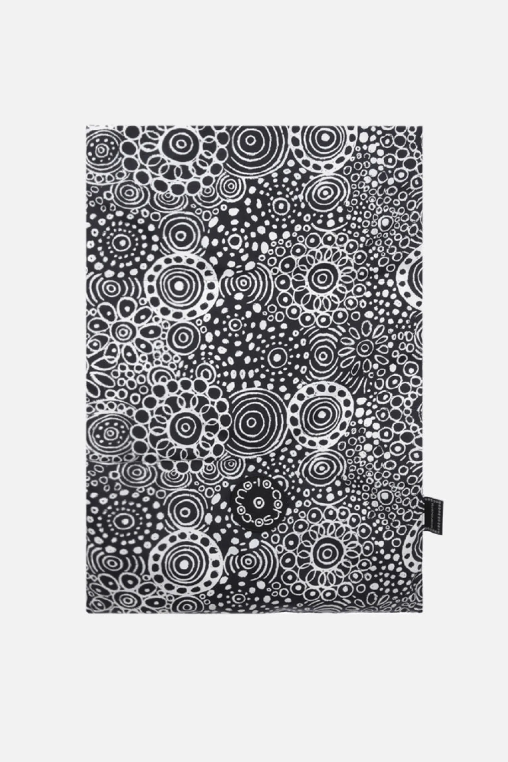 Accessori Da Indossare>10 CORSO COMO sciarpa imbottita in nylon stampa grafica Nero