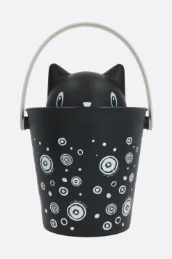Lifestyle>UNITED PETS X 10 CORSO COMO secchiello porta crocchette per gatto Crick in plastica riciclata Nero